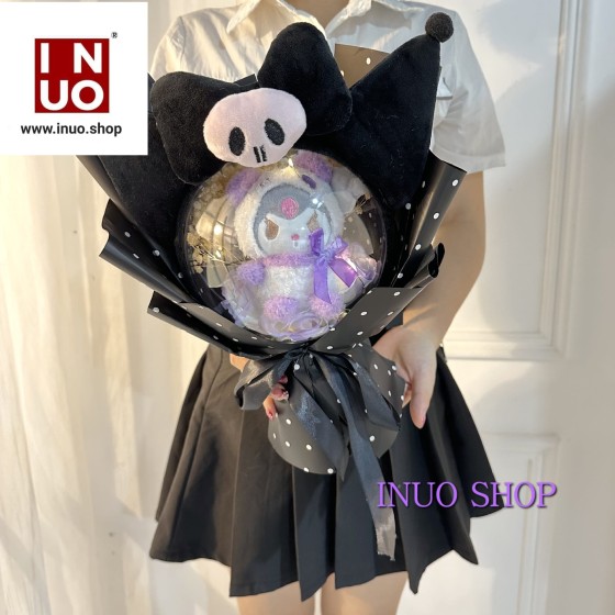 Ramo kawaii de personajes animados con luces Parpadeantes